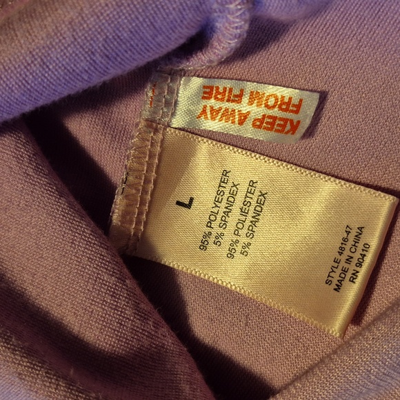 Juicy Couture Women's Soft Pink Velour Pajama Set Sz.L - Picture 7 of 7